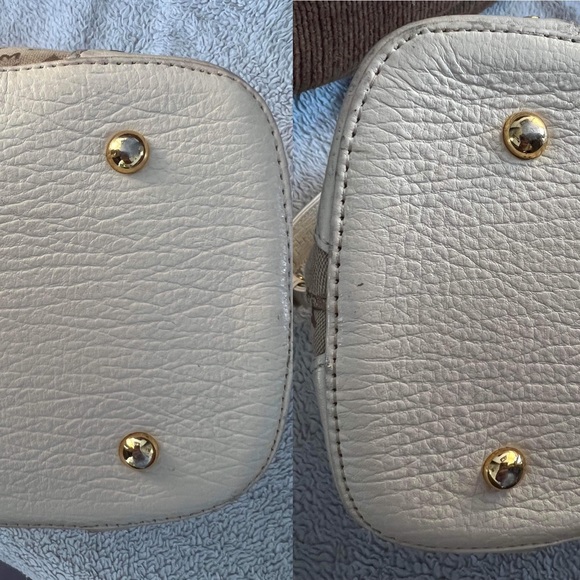 AUTHENTIC VINTAGE MCM CANVAS LEATHER SHOULDER BAG - Picture 8 of 16